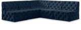 Tuft Velvet Modular Sectional Sofa - Luxurious Deep Button Tufting with Infinite Configurations