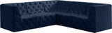 Tuft Velvet Modular Sectional Sofa - Luxurious Deep Button Tufting with Infinite Configurations