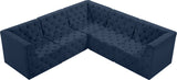 Tuft Velvet Modular Sectional Sofa - Luxurious Deep Button Tufting with Infinite Configurations