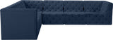 Tuft Velvet Modular Sectional Sofa - Luxurious Deep Button Tufting with Infinite Configurations