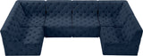 Tuft Velvet Modular Sectional Sofa - Luxurious Deep Button Tufting with Infinite Configurations