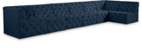 Tuft Velvet Modular Sectional Sofa - Luxurious Deep Button Tufting with Infinite Configurations