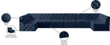Tuft Velvet Modular Sectional Sofa - Luxurious Deep Button Tufting with Infinite Configurations
