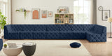 Tuft Velvet Modular Sectional Sofa - Luxurious Deep Button Tufting with Infinite Configurations