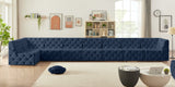 Tuft Velvet Modular Sectional Sofa - Luxurious Deep Button Tufting with Infinite Configurations