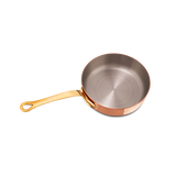 Mauviel M'Heritage M'250 B Copper Saute Pan With Brass Handle