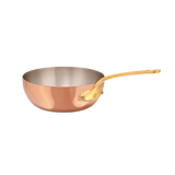 Mauviel M'Heritage M'200 B Copper Chef Pan With Brass Handle