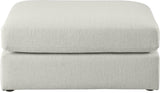 Beckham Contemporary Modular Ottoman - Soft Upholstered Design for Versatile Living Spaces