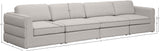 Beckham Modular Sofa - Contemporary Linen Textured Design for Infinite Configurations & Comfort