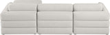 Beckham Modular Sectional Sofa in Soft Linen Fabric - Stylish Comfort for Contemporary Living Spaces