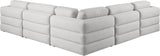 Beckham Modular Sectional Sofa in Soft Linen Fabric - Stylish Comfort for Contemporary Living Spaces
