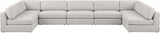 Beckham Modular Sectional Sofa in Soft Linen Fabric - Stylish Comfort for Contemporary Living Spaces