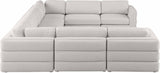 Beckham Modular Sectional Sofa in Soft Linen Fabric - Stylish Comfort for Contemporary Living Spaces