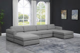 Beckham Modular Sectional Sofa - Soft Beige Linen Upholstery for Contemporary Living Spaces