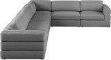 Beckham Modular Sectional Sofa - Soft Beige Linen Upholstery for Contemporary Living Spaces