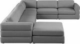 Beckham Modular Sectional Sofa - Soft Beige Linen Upholstery for Contemporary Living Spaces