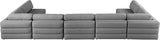 Beckham Modular Sectional Sofa - Soft Beige Linen Upholstery for Contemporary Living Spaces