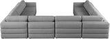 Beckham Modular Sectional Sofa - Soft Beige Linen Upholstery for Contemporary Living Spaces