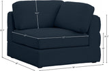 Beckham Contemporary Corner Chair - Modular Design with Soft Upholstery for Stylish Living Spaces
