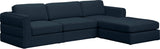 Beckham Modular Sectional Sofa - Soft Beige Linen Upholstery for Contemporary Living Spaces