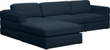 Beckham Modular Sectional Sofa - Soft Beige Linen Upholstery for Contemporary Living Spaces