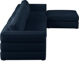 Beckham Modular Sectional Sofa - Soft Beige Linen Upholstery for Contemporary Living Spaces