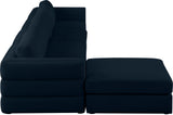 Beckham Modular Sectional Sofa - Soft Beige Linen Upholstery for Contemporary Living Spaces