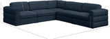 Beckham Modular Sectional Sofa - Soft Beige Linen Upholstery for Contemporary Living Spaces