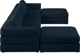Beckham Modular Sectional Sofa - Soft Beige Linen Upholstery for Contemporary Living Spaces