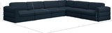 Beckham Modular Sectional Sofa - Soft Beige Linen Upholstery for Contemporary Living Spaces