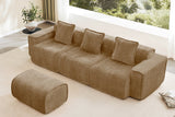HARRISON 108" 3-Seater Sofa with 1 Ottoman