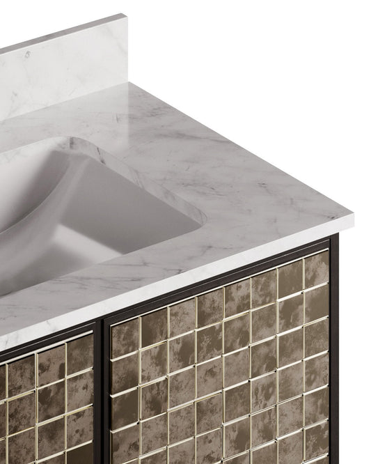 Mosaico 36" Vanity with Rectangular Undermount Sink