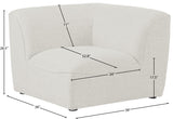 Miramar Modular Corner Chair - Stylish, Durable Design with Soft Upholstery for Ultimate Comfort
