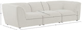 Miramar Modular Sofa - Luxurious Linen Texture, Contemporary Design, and Endless Configuration Options