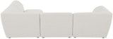 Miramar Modular Sectional: Luxurious Cream Linen Upholstery for Ultimate Comfort and Style
