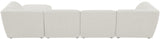 Miramar Modular Sectional: Luxurious Cream Linen Upholstery for Ultimate Comfort and Style