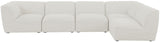 Miramar Modular Sectional: Luxurious Cream Linen Upholstery for Ultimate Comfort and Style