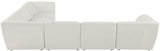 Miramar Modular Sectional: Luxurious Cream Linen Upholstery for Ultimate Comfort and Style