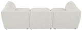 Miramar Modular Sectional: Luxurious Cream Linen Upholstery for Ultimate Comfort and Style