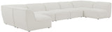 Miramar Modular Sectional: Luxurious Cream Linen Upholstery for Ultimate Comfort and Style