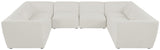 Miramar Modular Sectional: Luxurious Cream Linen Upholstery for Ultimate Comfort and Style