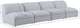 Miramar Modular Sofa - Luxurious Linen Texture, Contemporary Design, and Endless Configuration Options