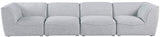 Miramar Modular Sofa - Luxurious Linen Texture, Contemporary Design, and Endless Configuration Options