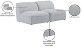 Miramar Modular Sofa - Luxurious Linen Texture, Contemporary Design, and Endless Configuration Options