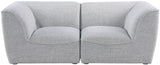 Miramar Modular Sofa - Luxurious Linen Texture, Contemporary Design, and Endless Configuration Options