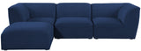Miramar Contemporary Modular Sectional in Soft Cream Linen - Durable, Stylish, and Versatile Comfort