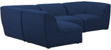 Miramar Contemporary Modular Sectional in Soft Cream Linen - Durable, Stylish, and Versatile Comfort