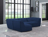 Miramar Contemporary Modular Sectional in Soft Cream Linen - Durable, Stylish, and Versatile Comfort