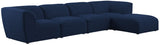 Miramar Contemporary Modular Sectional in Soft Cream Linen - Durable, Stylish, and Versatile Comfort