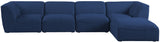 Miramar Contemporary Modular Sectional in Soft Cream Linen - Durable, Stylish, and Versatile Comfort